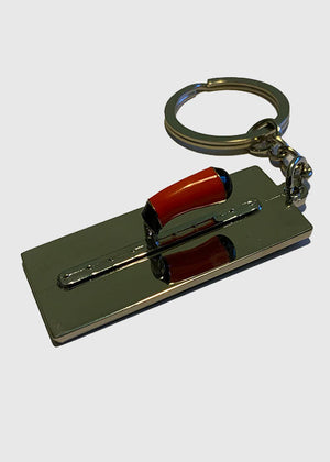 Miniature keychain plastering set